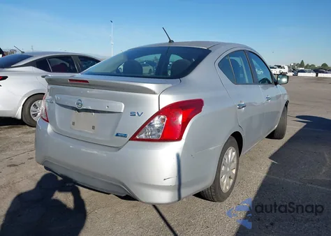 2016 Nissan Versa 1.6 S/1.6 S+/1.6 Sl/1.6 Sv из США, поврежденный, VIN 3N1CN7AP0GL858880